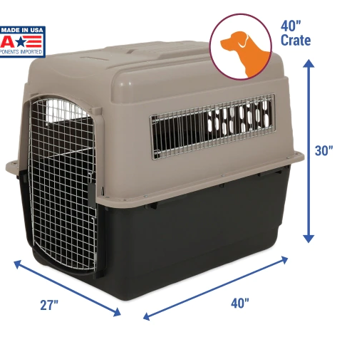 IATA compliant Petmate Ultra Vari kennel Sky Kennel Crates